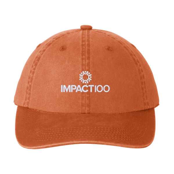 Impact 100 Embroidered - Garment Washed Cap Thumbnail