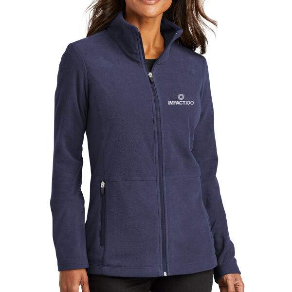 Impact 100 Embroidered - Women's Accord Microfleece Jacket Thumbnail